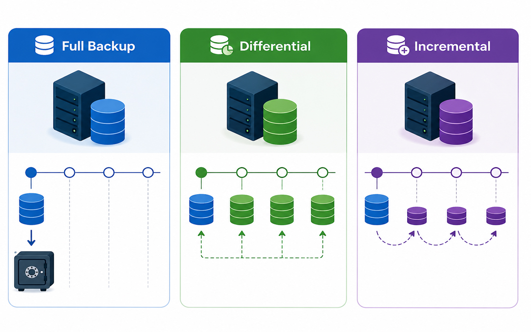 Home 37 Incremental, Differential, and Full Backup