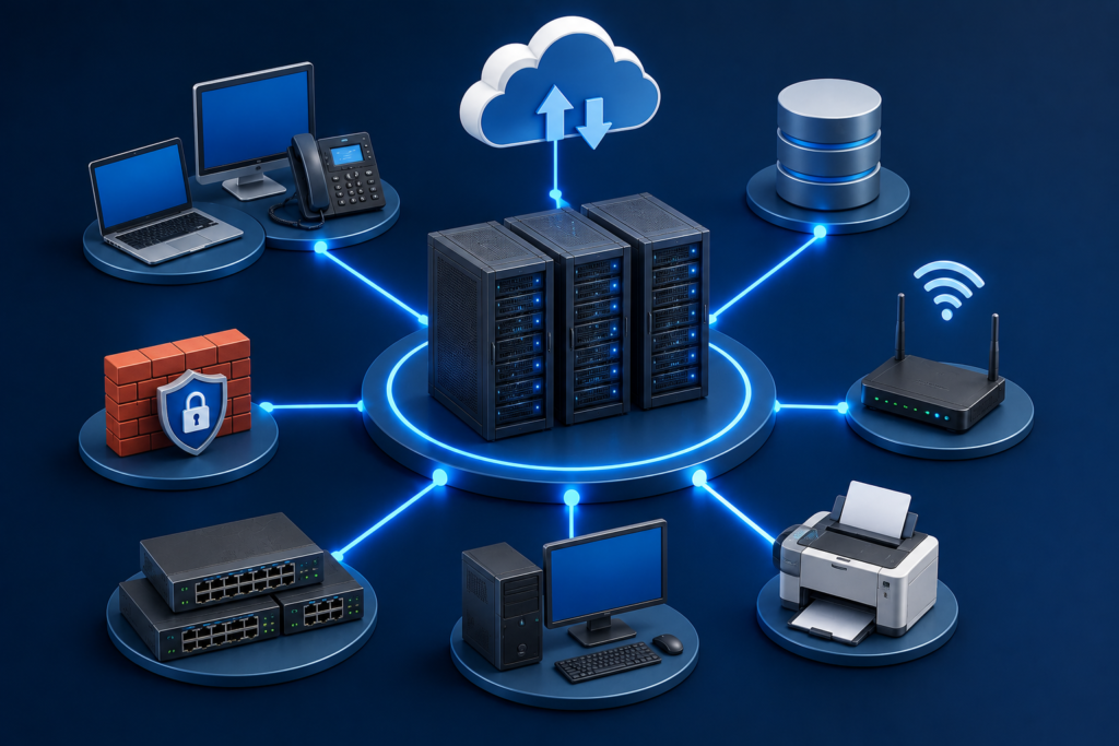 What Is It Infrastructure? Meaning, Main Components, And Real-World Examples 2 Meaning of IT Infrastructure