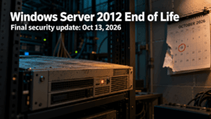 Windows Server 2012 End of Life: Critical Oct 13 Deadline
